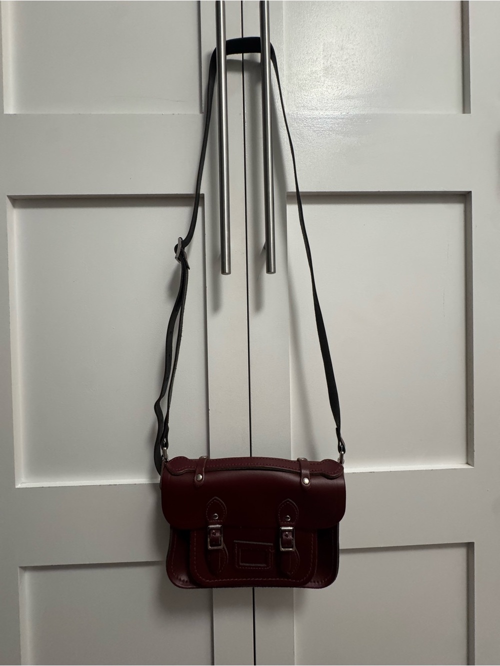 The Cambridge Satchel Company Oxblood Leather Mini Satchel - Picture 2 of 6